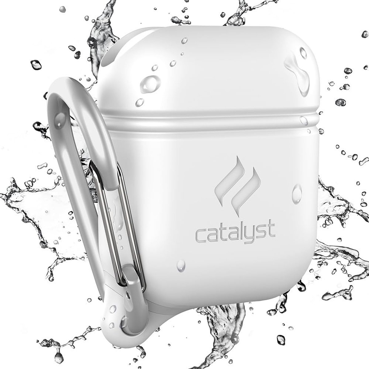 Waterdichte en druppelvrije hoes voor AirPods - Wit