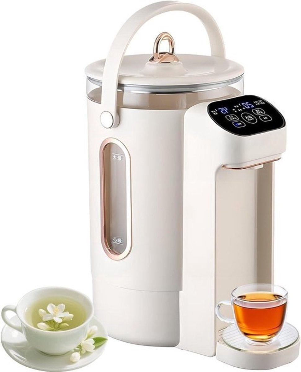 Warmwaterdispenser - Waterdispenser Quooker - Snel water verwarmen - Instelbare temperatuur - 4L - Wit