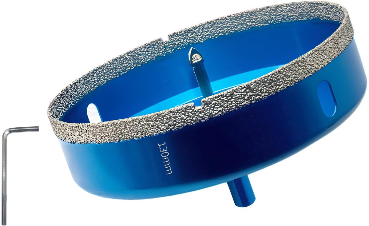 Diamond Boor met Centreringsgids - 130 mm