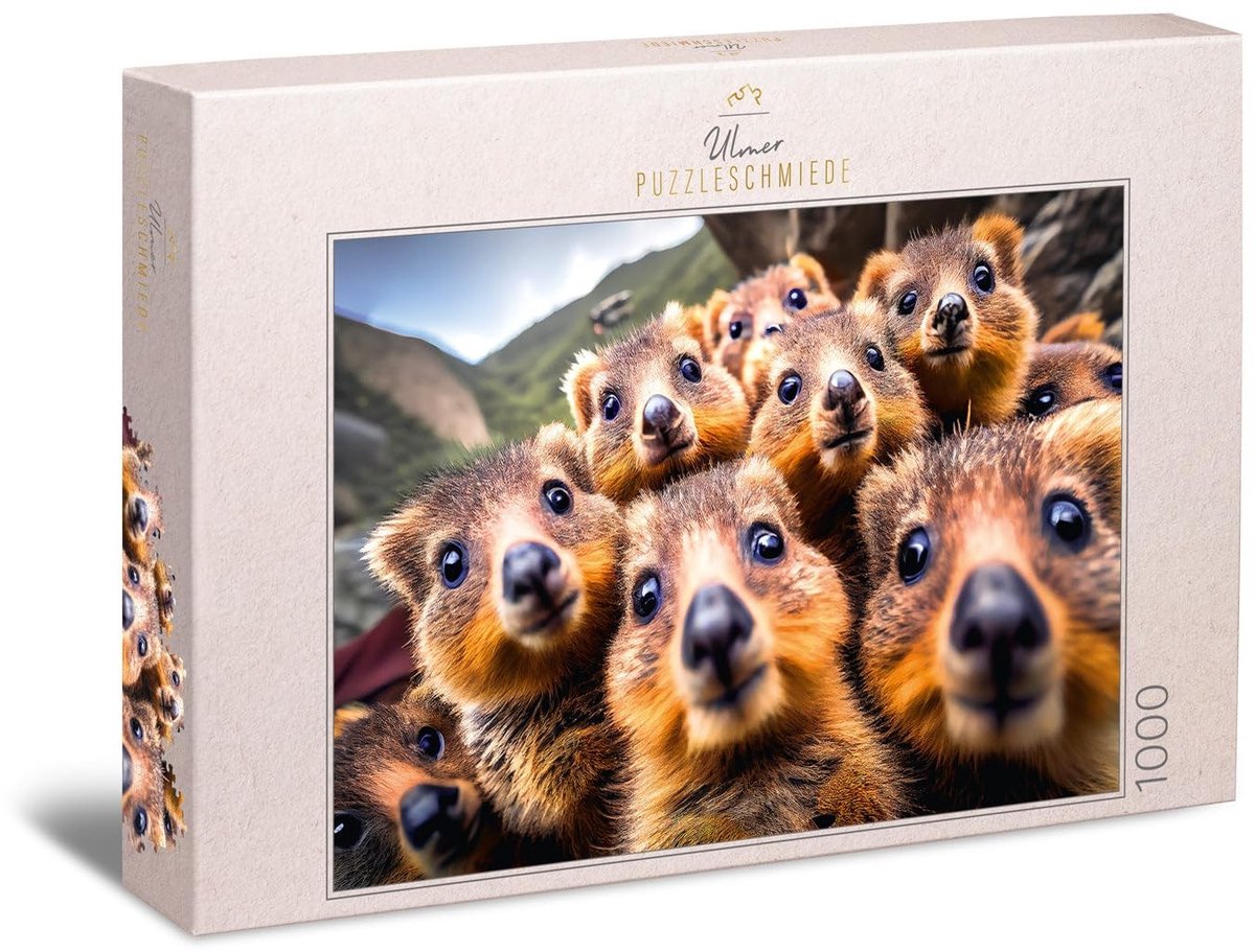 Quokka Puzzel - 1000 Stukken - Gangs of Australia