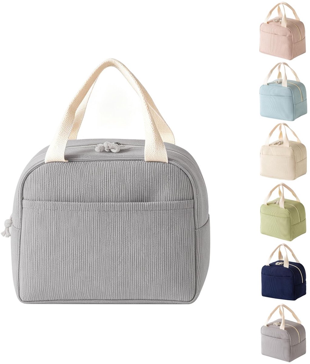 Insulated Lunch Bag - Klein - Grijs