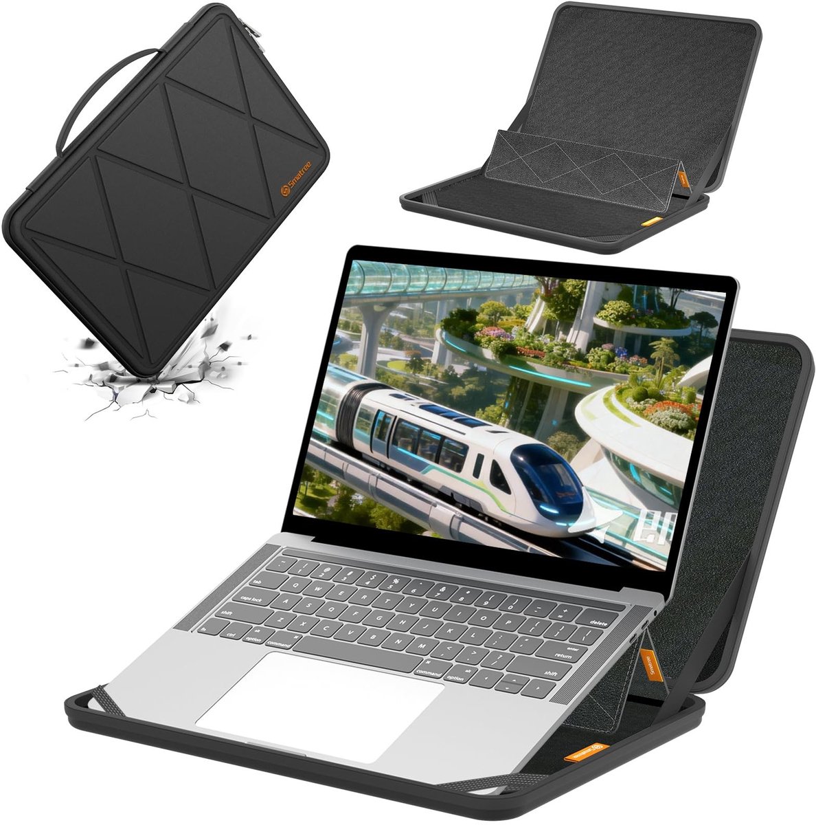 14 inch Laptoptas met stevige bescherming - Geschikt voor Microsoft Surface Laptop Studio 2