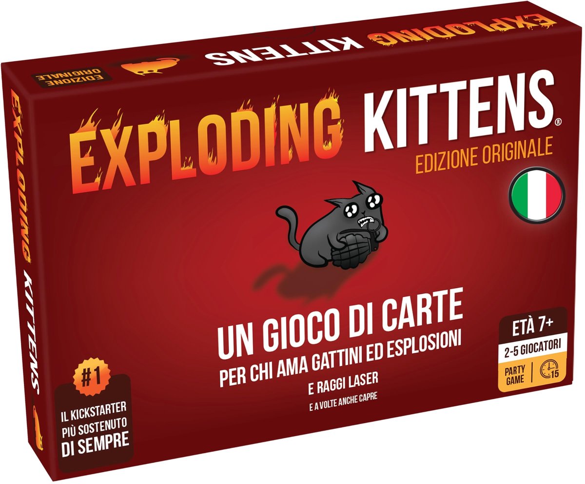 Exploding Kittens - Kaartspel voor 2-5 spelers