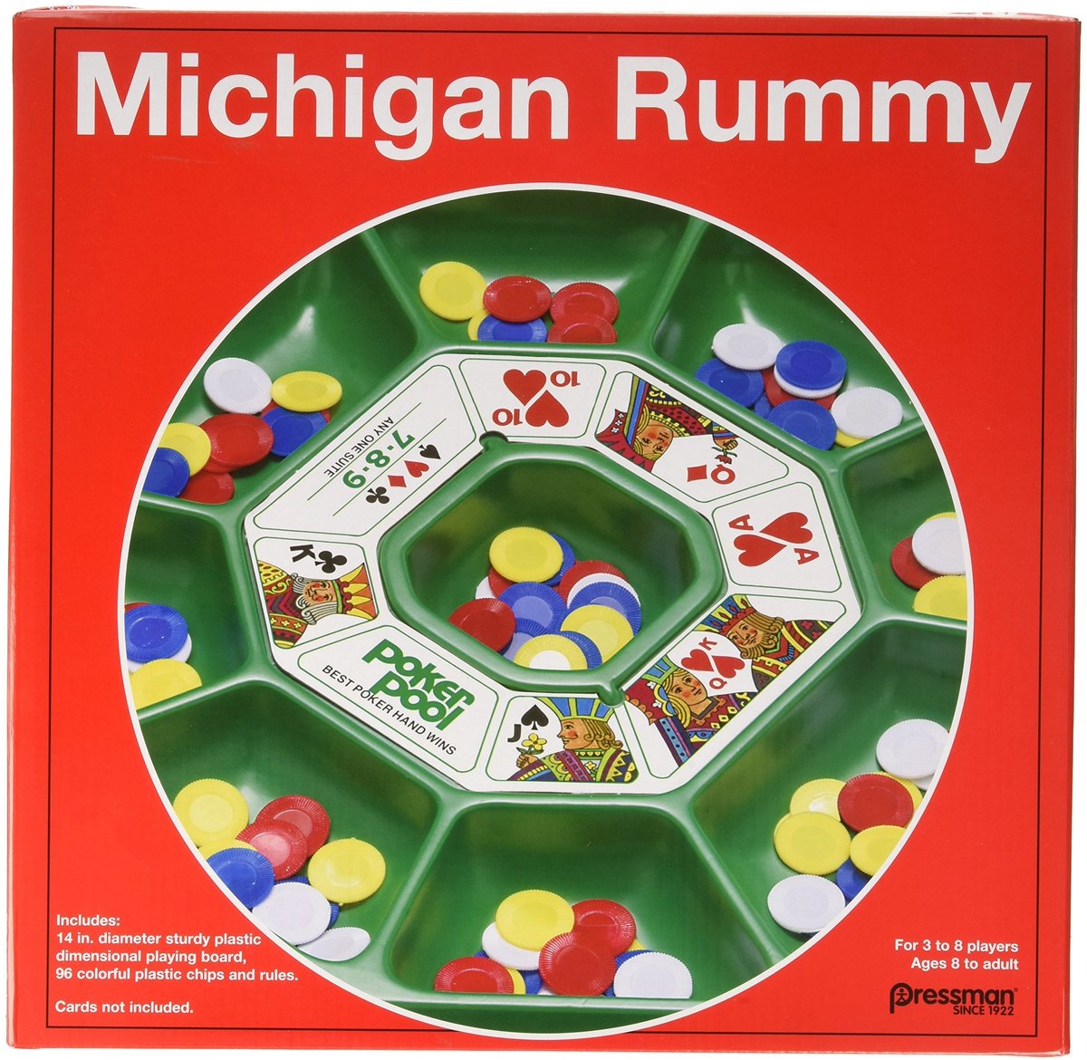 Michigan Rummy Bordspel - Voor 8 Spelers