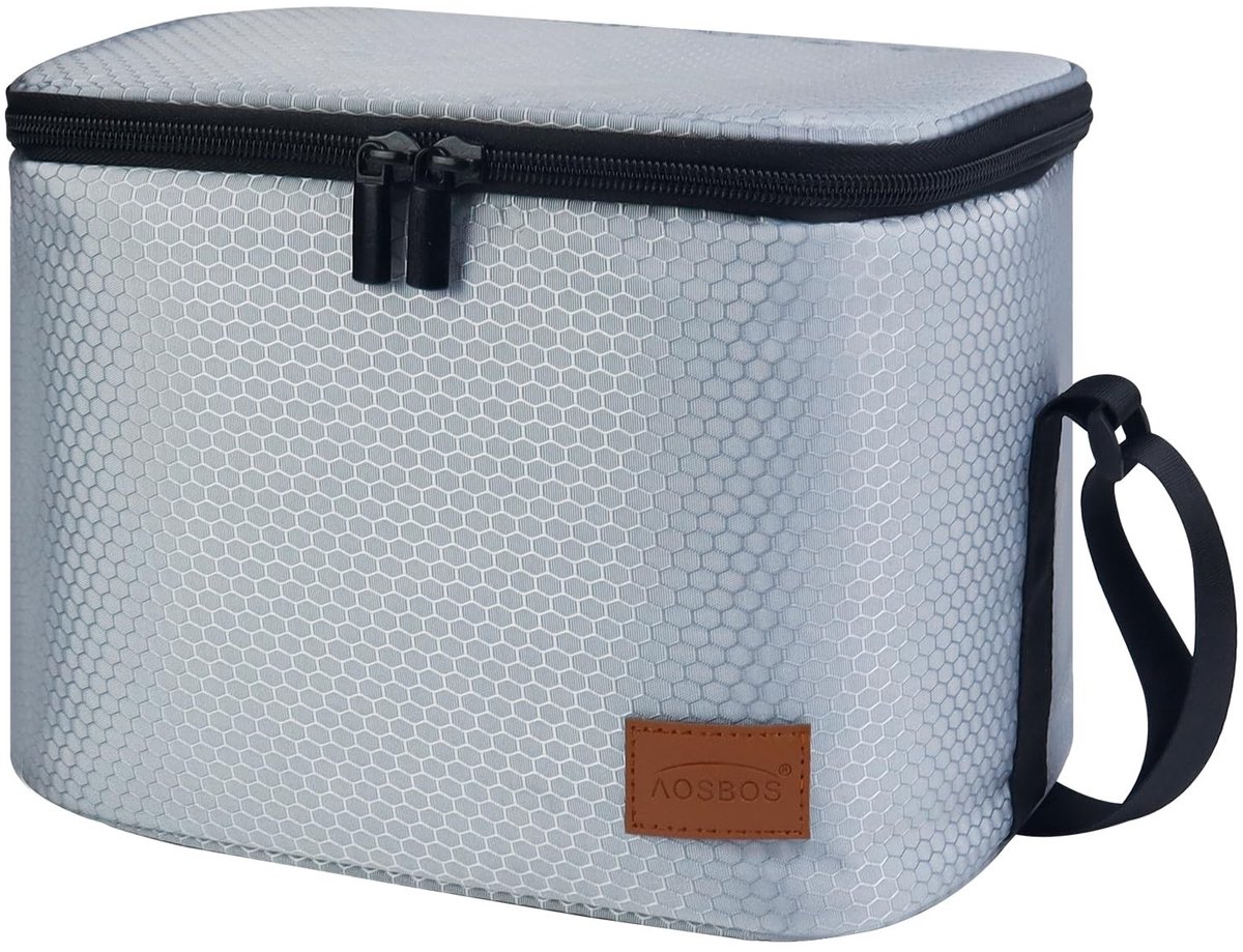 Mini Cooler Bag - Waterdicht en opvouwbaar - 7.5L Grijs