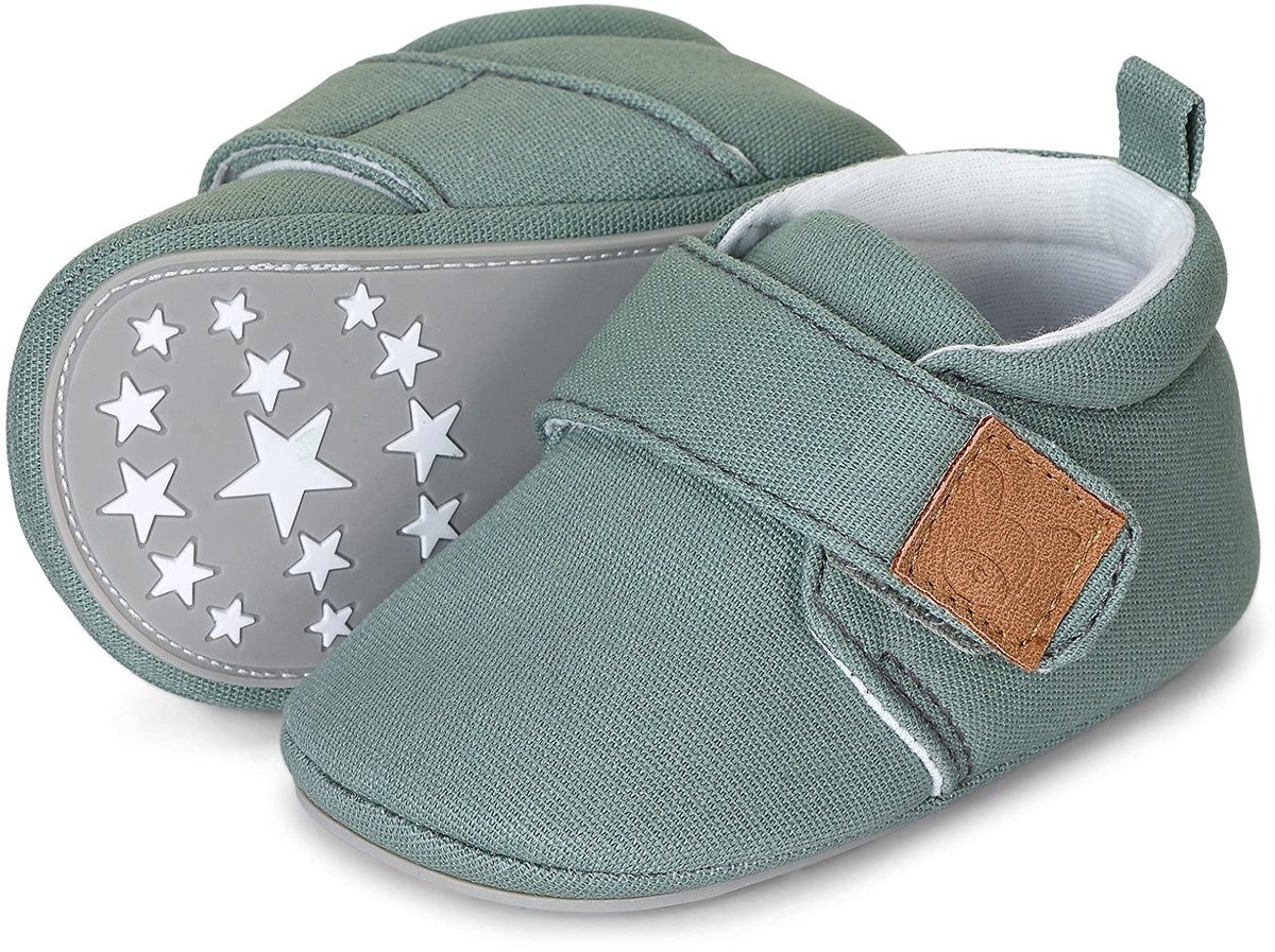 Babykruipschoen - Antislip - Groen