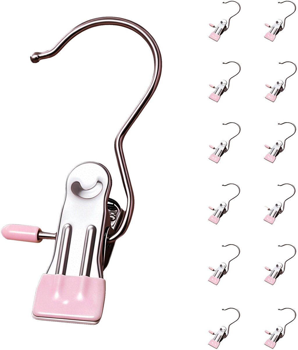 Rvs washaakjes - 12 stuks voor kleding en accessoires