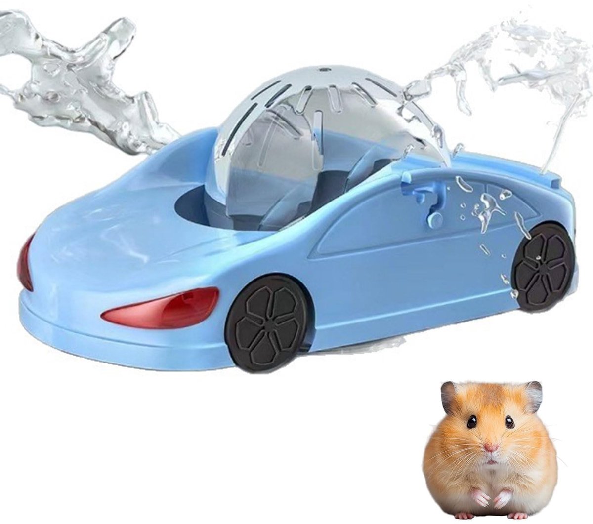 Hamster loopbal – Transparante oefenbal voor kleine huisdieren, blauw