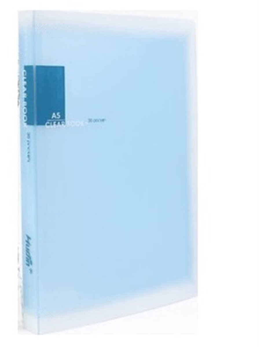 Document Organizer - Transparante Insteektas - Blauw