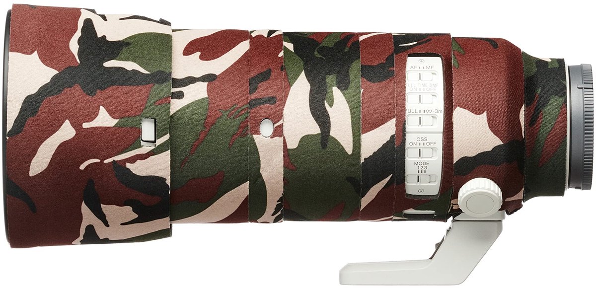 Lens Oak - Bescherming voor Sony FE 70-200mm F2.8 GM II - Groen Camouflage