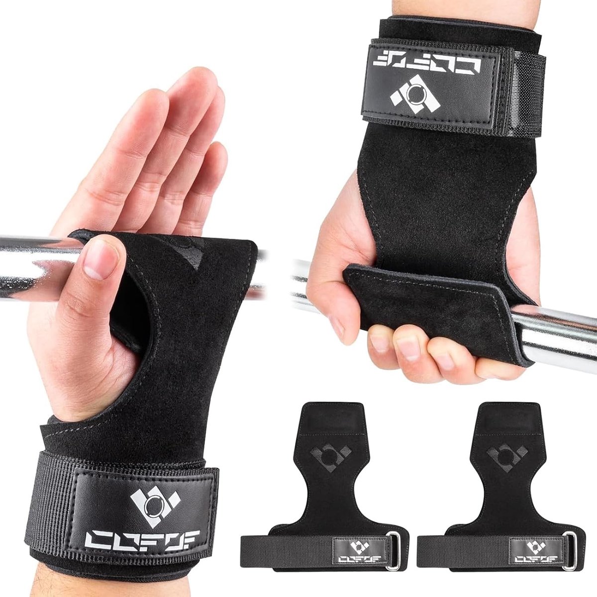 Professionele Polsbanden voor Gewichtheffen, Bodybuilding en Fitness - Duurzame Lifting Straps voor Krachttraining en Powerlifting