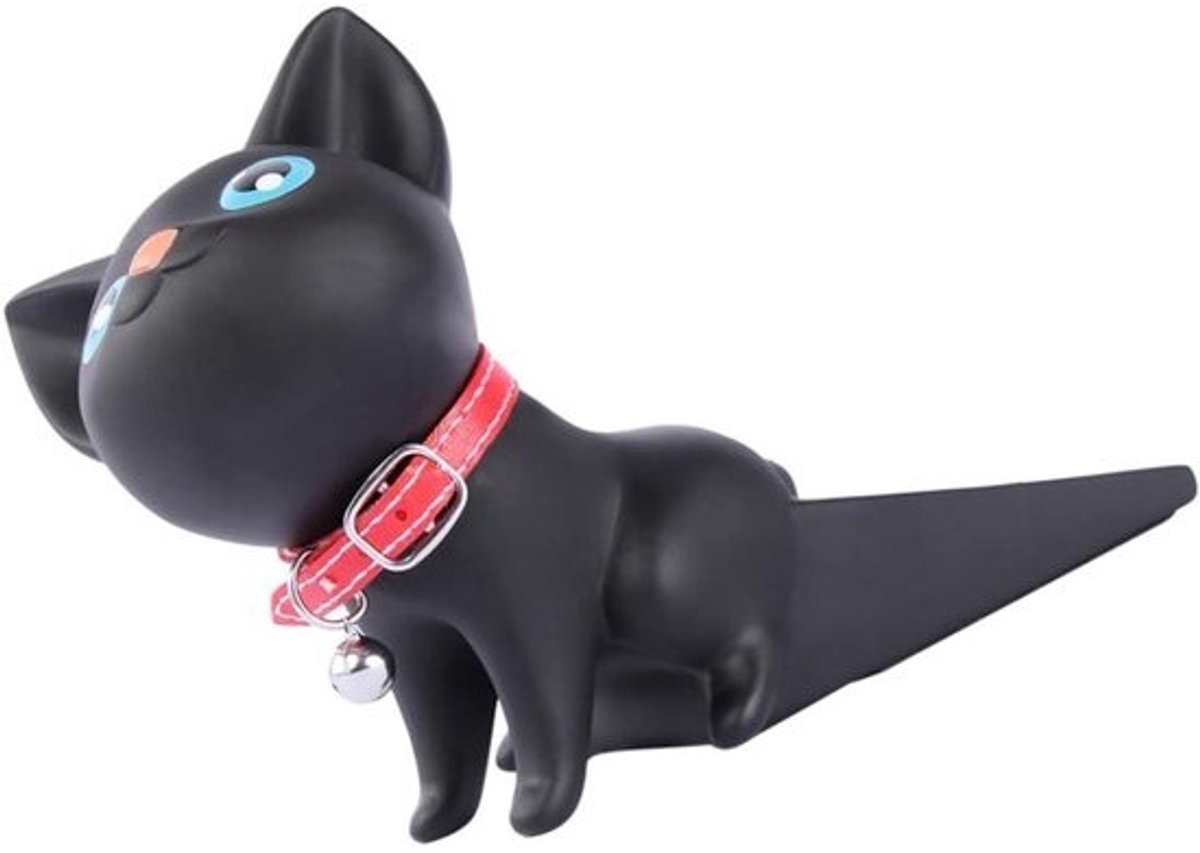 Deurstopper Dieren - Deurwig Cartoon - Voorkomt Dichtslaan - Antislip Bodem - 16.5 cm - Willekeurig