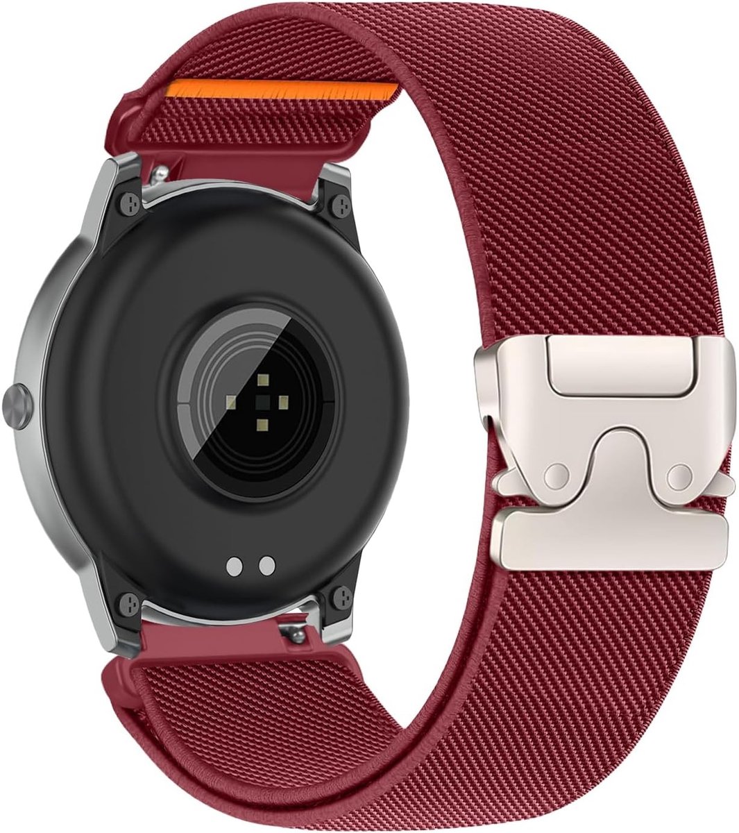 20 mm Nylon Elastische Vervangband met Parachute Sluiting, Ademend Sportband voor Heren en Dames, Duurzame Horlogeband voor Actieve Lifestyle