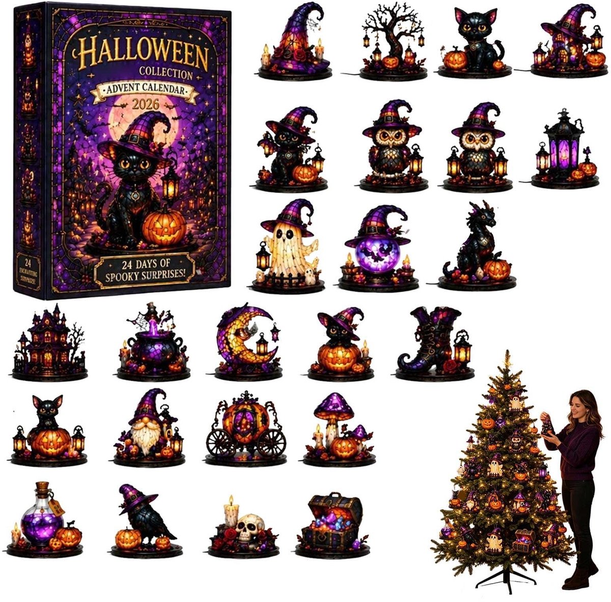 Halloween Advent Calendar - 31 nachten met verrassingen