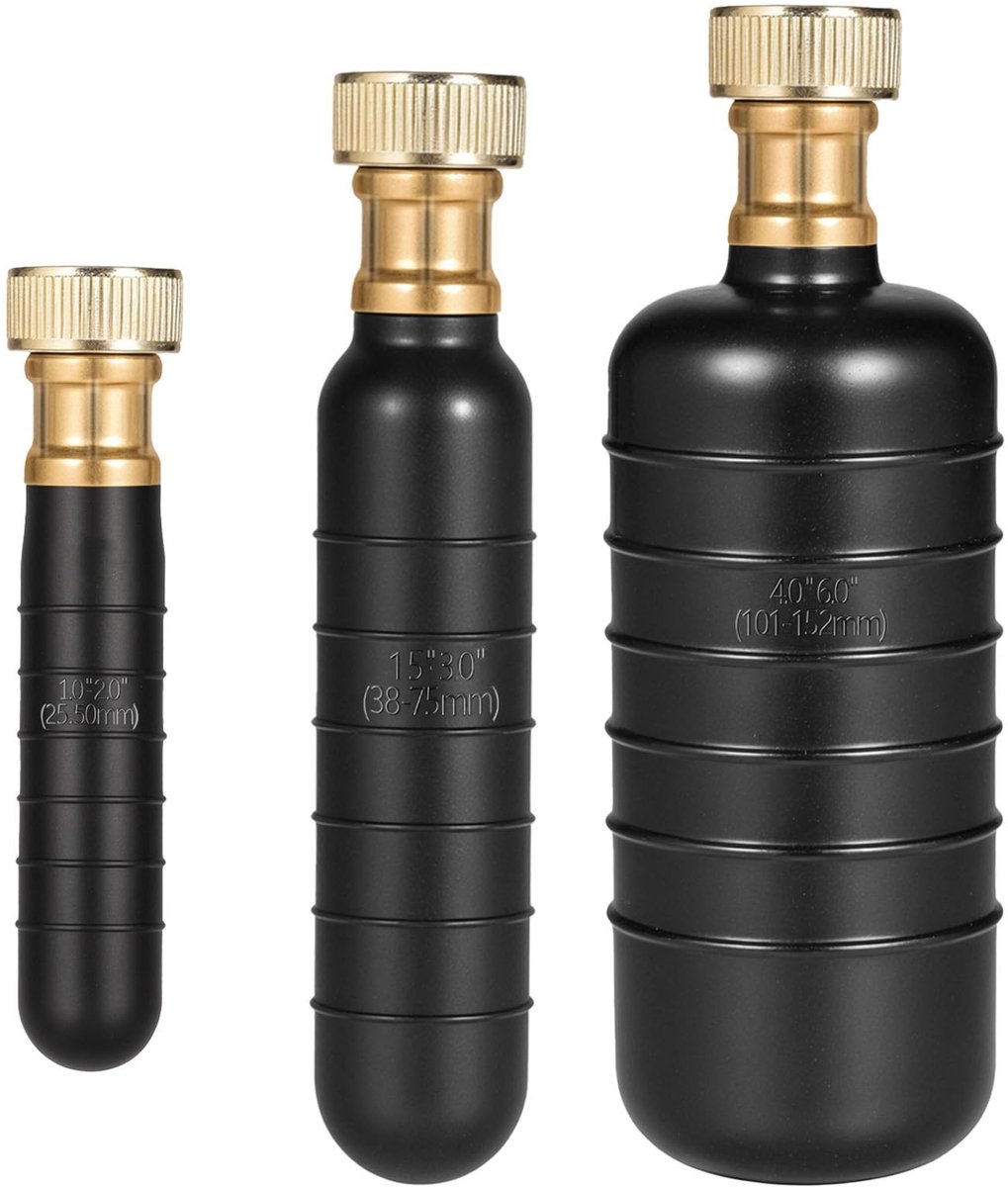 Afvoer Reinigingsset - 3 Stuks voor 1 tot 6 Inch Waterleidingen