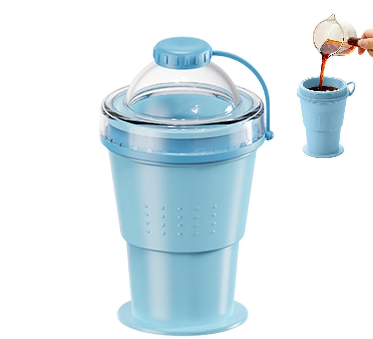 Opvouwbare Waterbeker - IJsbalvorm Met Handvat
