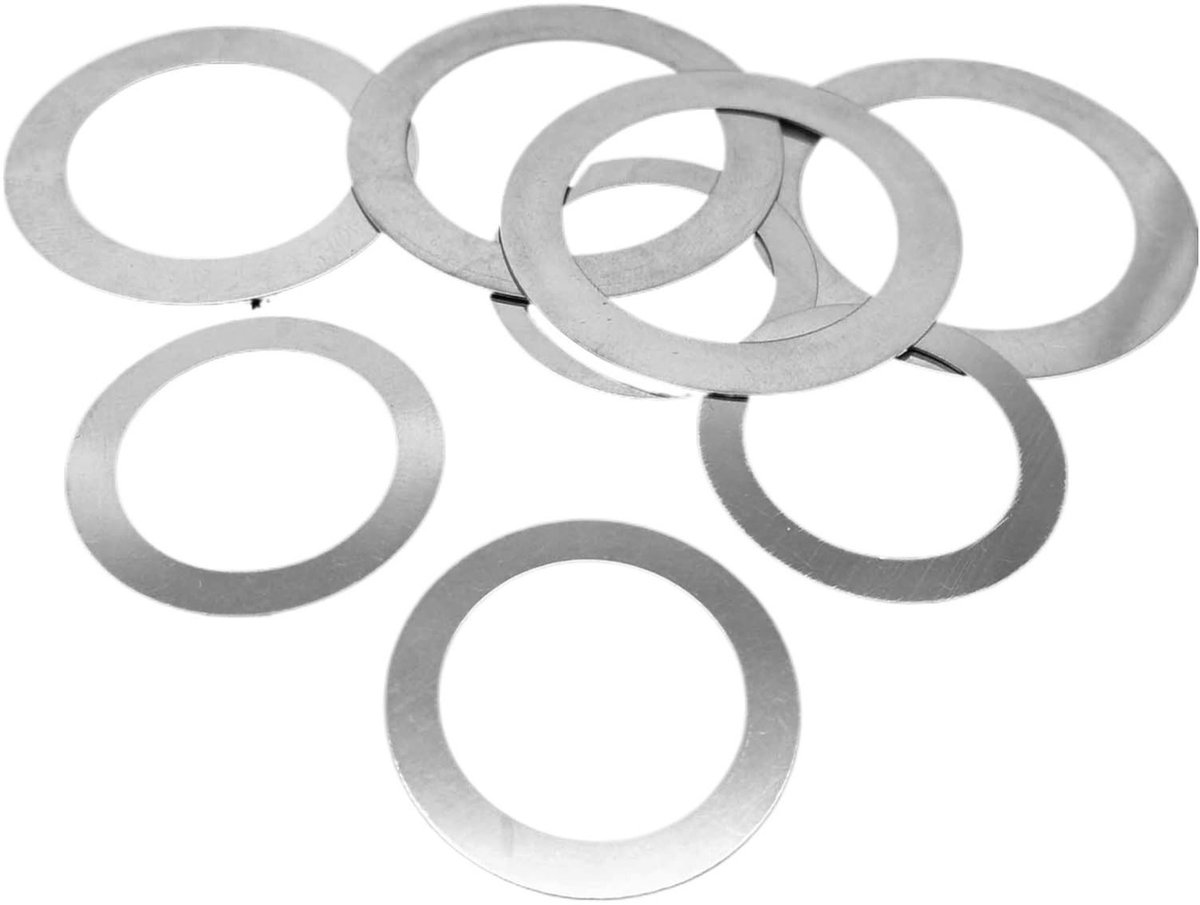 Ultrathin afstelpakkingsringen - M5 - 100 stuks