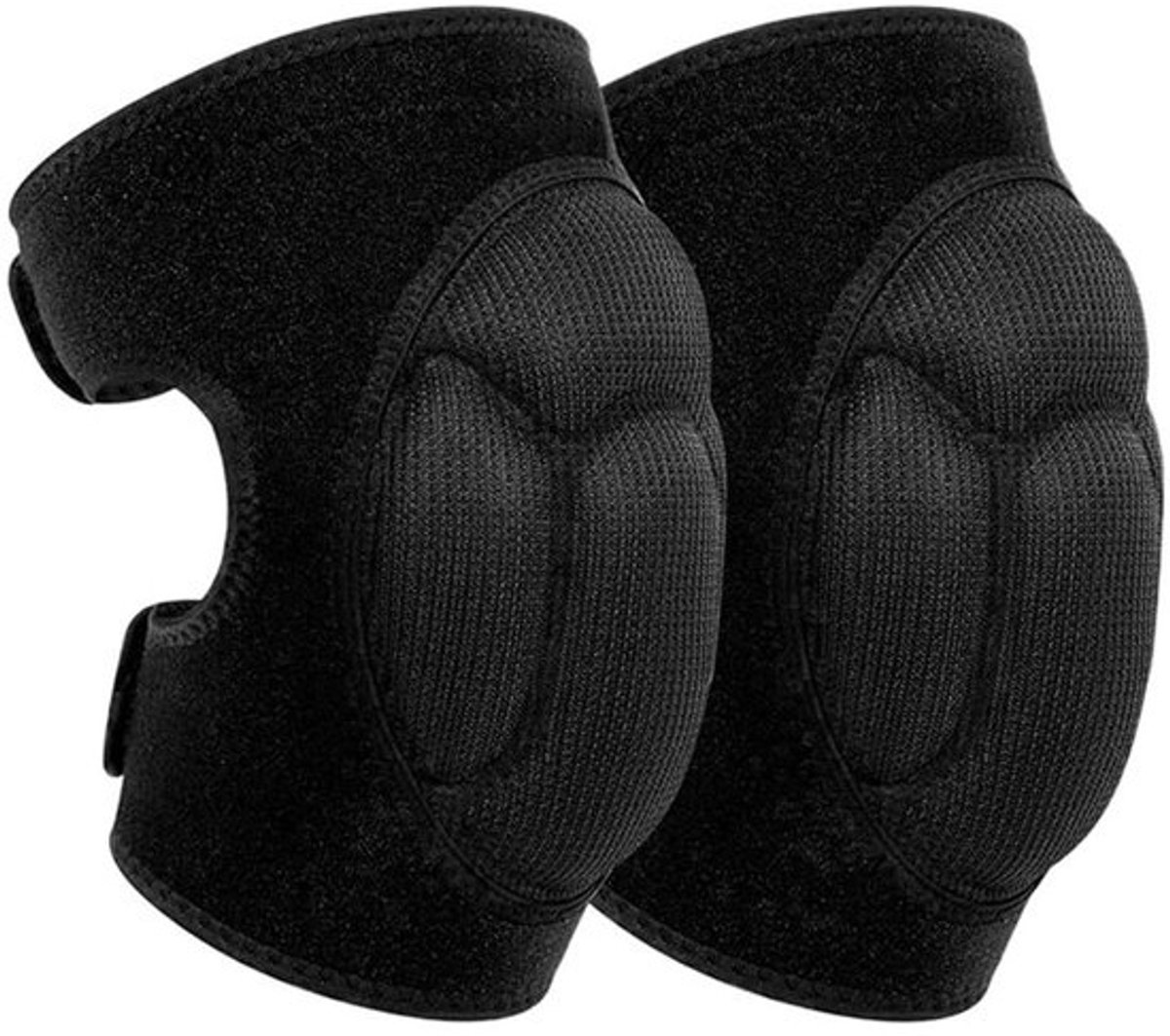 Kniebeschermers - Sport kniebrace - Sportactiviteiten - Ademend materiaal - XL - Zwart