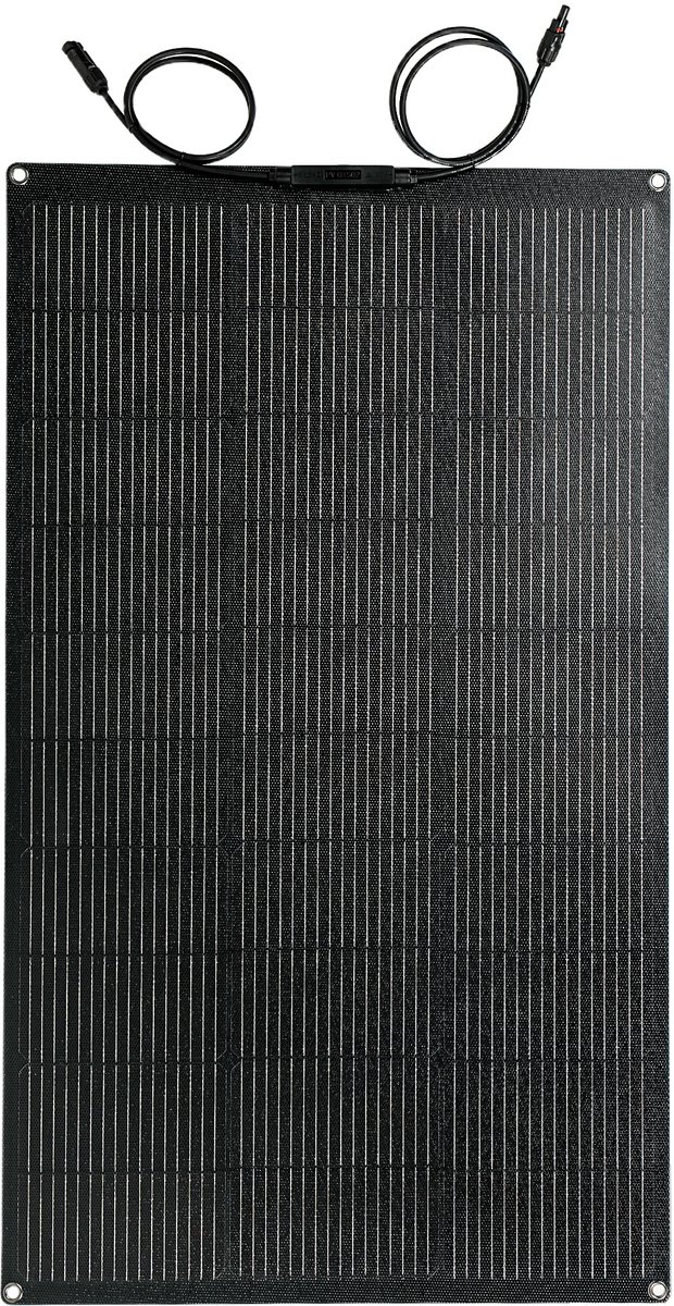 Draagbare 100W 18V zonnepaneellader voor buiten met 2 USB-poorten-LCD-display en IP67 waterdichtheid.