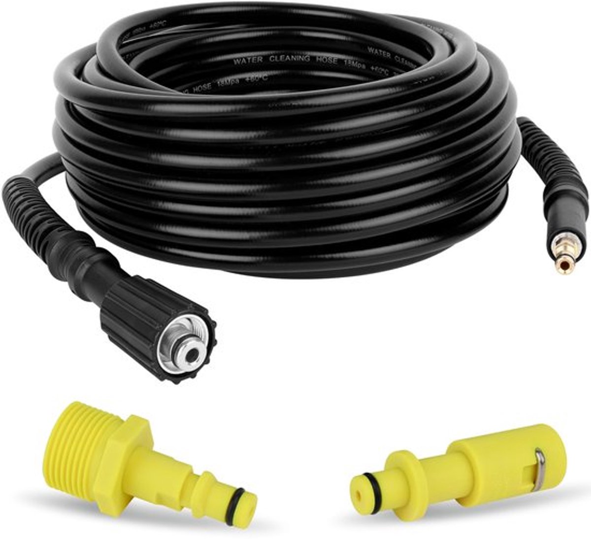Vervangende Slang 10M - Hogedrukslang - Quick Connector M22 (14 mm) - Geschikt voor K2/K3/K4/K5/K7 - Schokbestendig - Duurzaam
