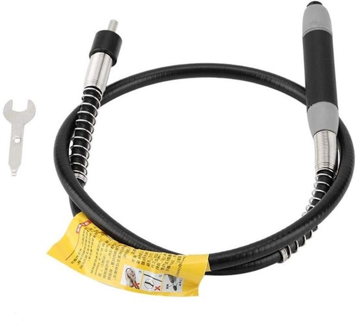 Flexibele schacht van 6mm voor booraccessoires - ideaal voor boren, graveren, frezen en slijpen.