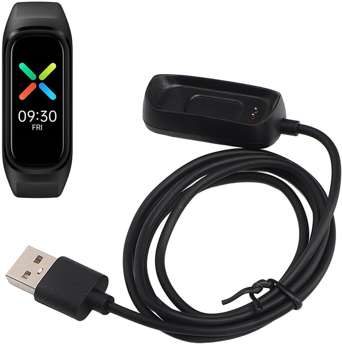 Oplaadkabel 1M voor Band Style SpO2 - Magnetisch - Snelle USB-oplader - Ideaal voor smartwatches - ShopVlot