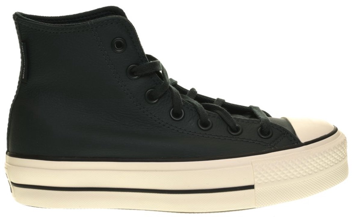 Converse Hoog Leder Pine All Stars Groen