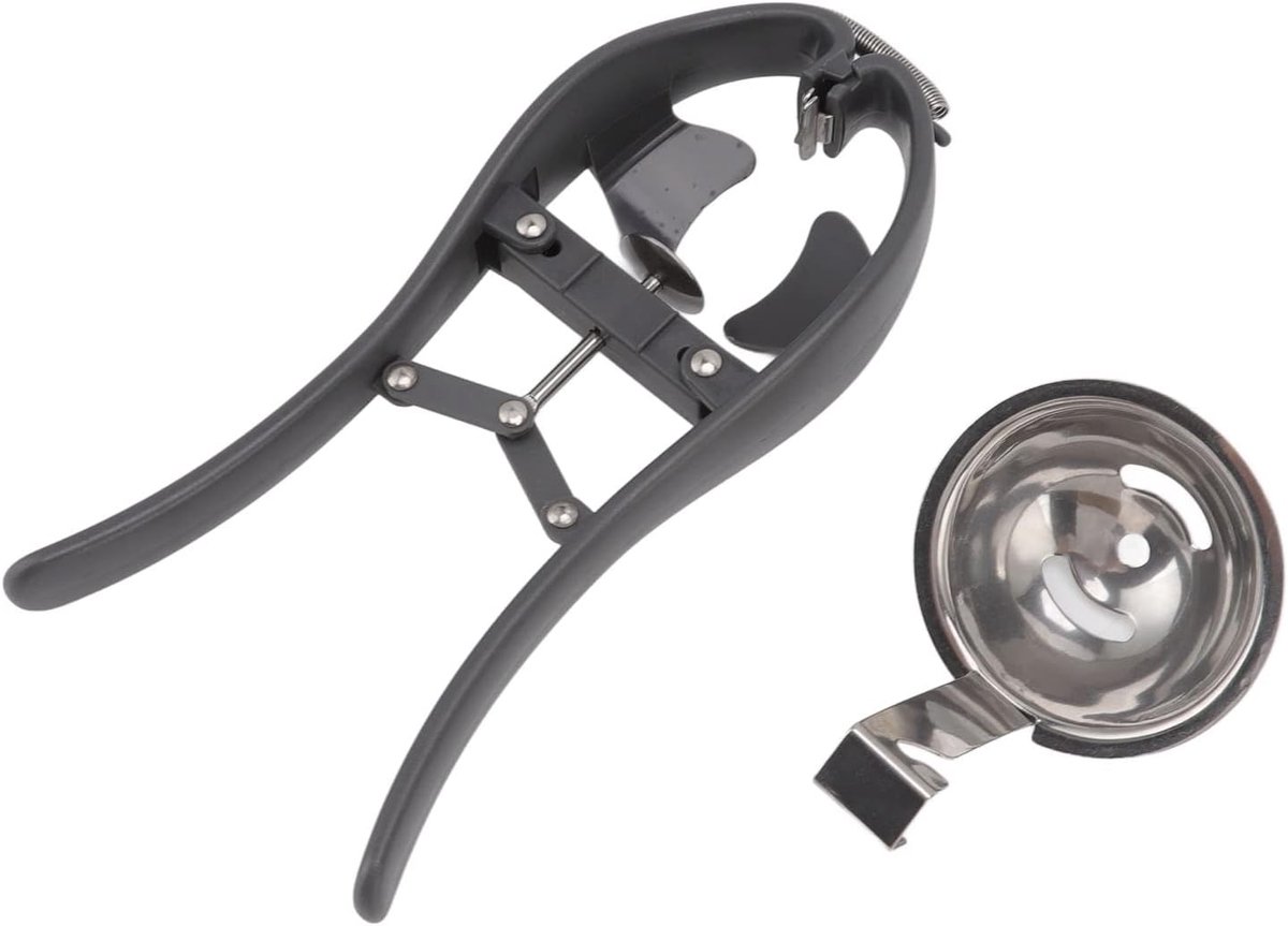 SnelShoppen - Professionele Eierschepper voor Koken, Automatische Eierscheider, RVS, Snelle Eieren Openen, Handheld, Voor Zachte en Hardgekookte Eiere