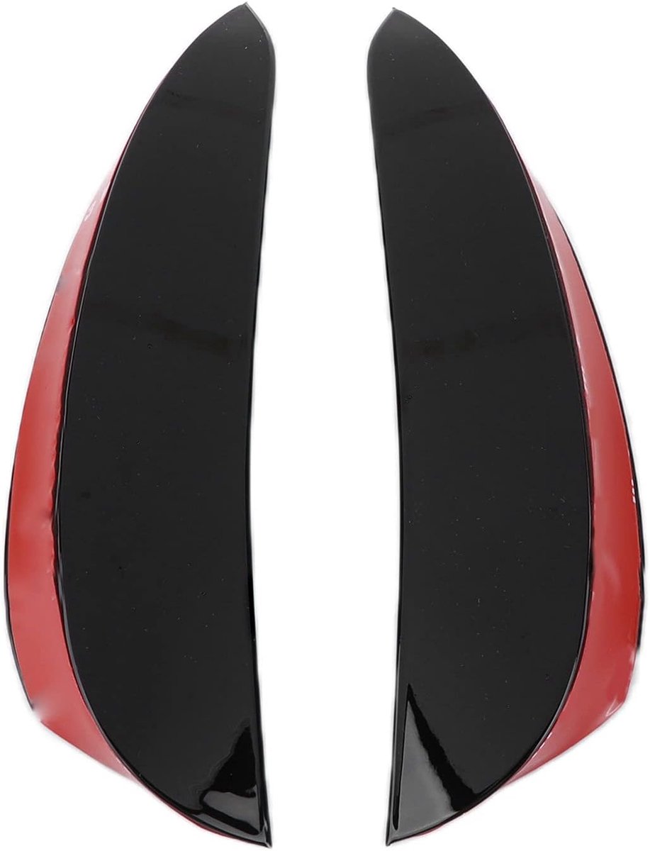 SnelShoppen - E Class W213 Matten, Ventilatie, Baffle Ive SP Wrijving, 2 Stuks Car Spoiler Wing Vervangingen Voor E Class W213 2016-2020
