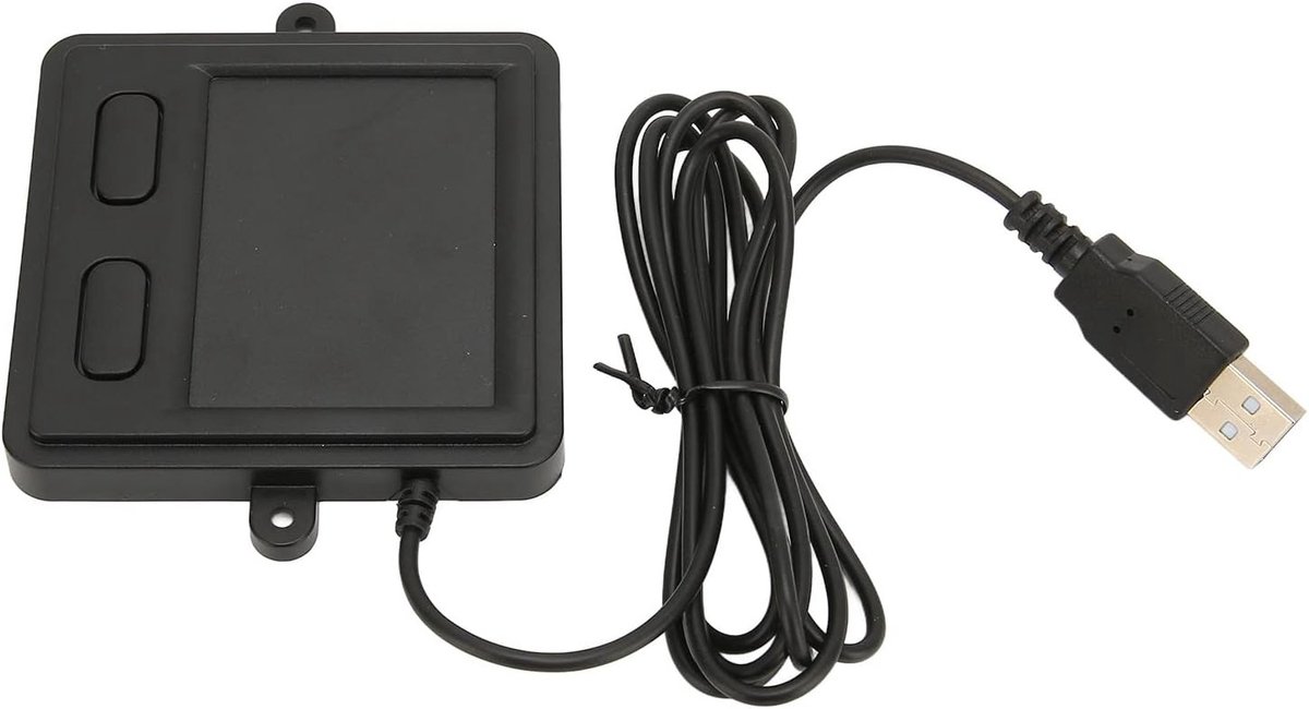 Draadloze Touchpad Muis voor Laptop met Hoge Gevoeligheid en USB Aansluiting, Geschikt voor Windows 7, 8, 10 en Meer