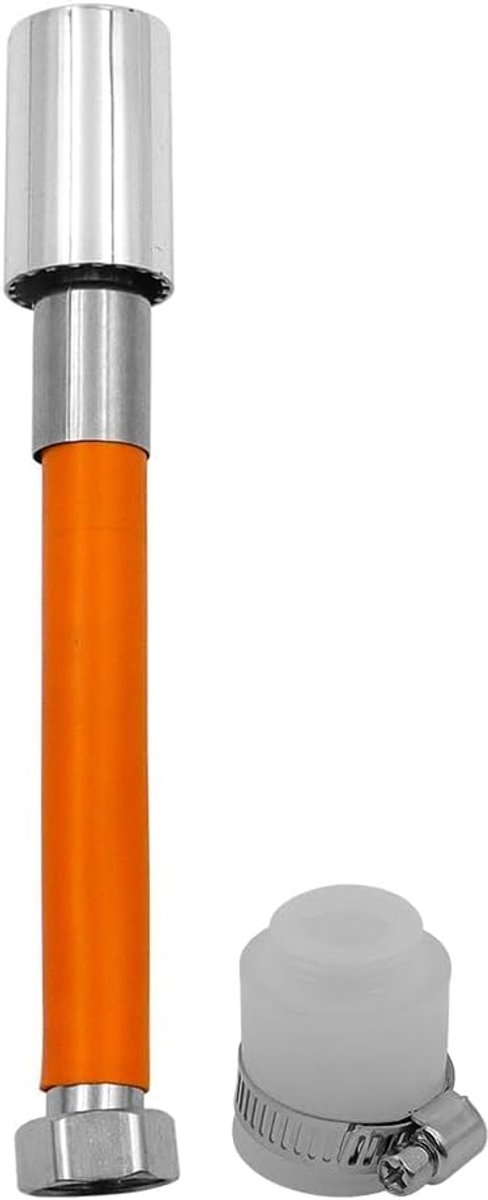 SnelShoppen - 20cm Keukenkraan Extender met 360° Draaibare Buigbare Schuim Tube, Verstelbare Keukenkraan Verlenging voor Makkelijk Afwassen van Fruit,