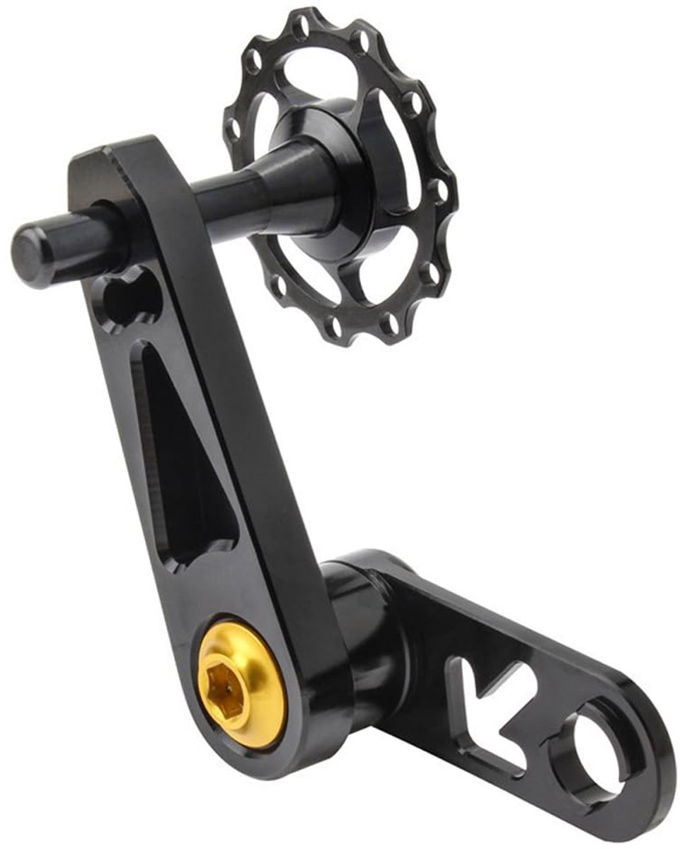 SnelShoppen - Fiets Achter Kettinggeleider - Kettingspanner Fiets - Ketting Systeem voor Mountainbike en Wegfiets - Direct te Bevestigen - Aluminium L