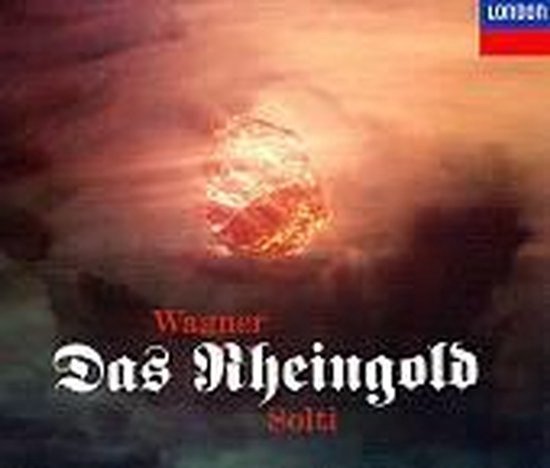 Wagner - Das Rheingold - Solti. Decca logo rechtsboven.