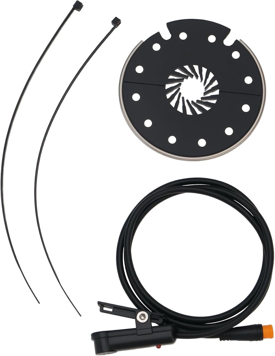 SnelShoppen - E-bike KT-D12L PAS Sensor 12V tot 48V Fiets Magneten Pedalondersteun Sensor met Waterdichte Stekker voor Elektrische Fietsen Conversieki