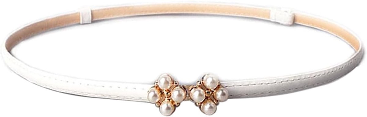 Dames Skinny Riem 50-93cm - Kunstleer - Dunne Tailleband - Elegante Accessoire voor Outfit - ShopVlot