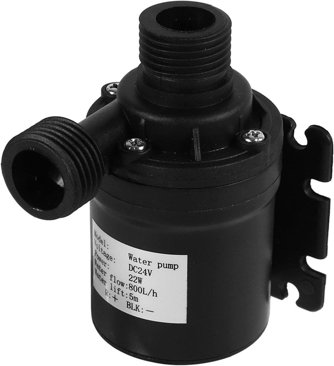 SnelShoppen - DC 24V Borstelloze Waterpomp, 800L/H Watercirculatiepomp, 5M Dompelpomp voor Zonne-energie en Aquarium, Ideaal voor Tuin, Fonteinen, Vis