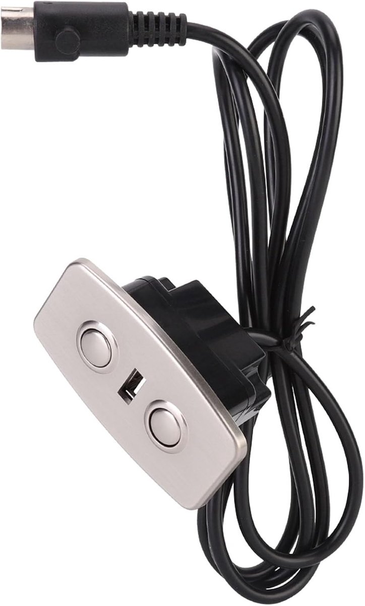 SnelShoppen - Handcontroller Elektrische Fauteuil Stoel Bank Hefschakelaar met 2 Knoppen en Dubbele USB LED Display Licht voor Elektrische Bank Bedien