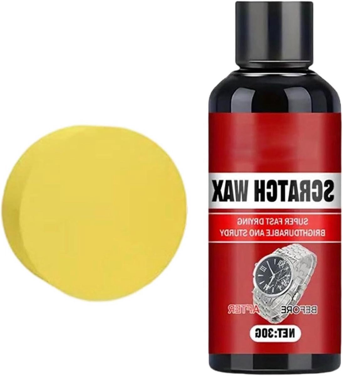 Metalen Krasverwijderaar - Sieraden Polijstpasta - Metalen Opfrissen - Draagbaar en Multifunctioneel - 7.6 cm - Niet gespecificeerd