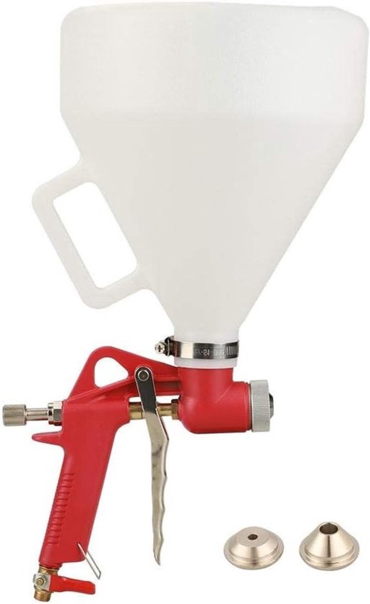 Professionele Spuitpistool voor Stucwerk en Polijsten met 6L Tank, Ideaal voor Spot Repair en Gezichtsverf