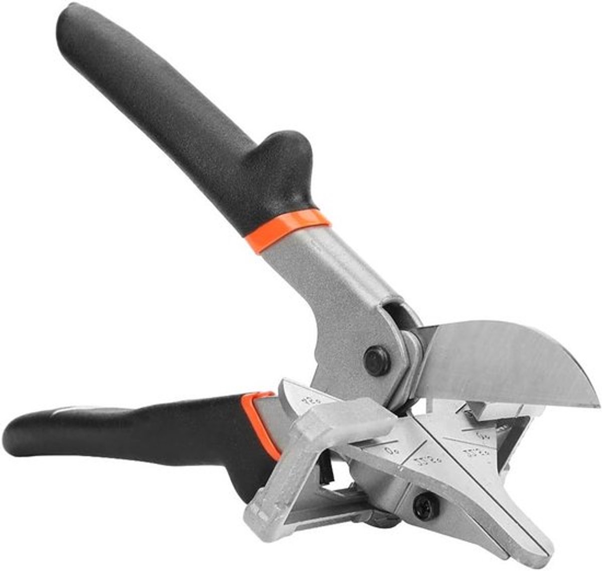 Verstelbare Schuine Schaar voor Precisiewerk, 0°-135° Hoekinstelling, Handgereedschap voor Knippen en Trimmen
