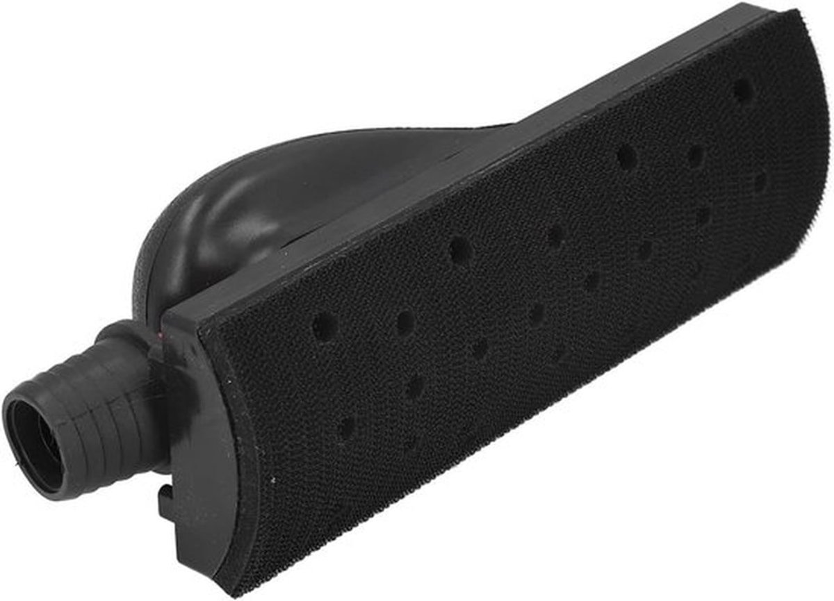 Verstelbare Hand Sander Set met Stofafzuiging voor Schuren en Polijsten van Hout en Auto's, 21x14x8 cm