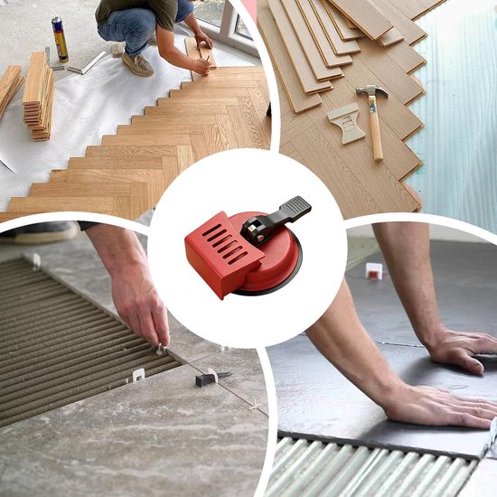Vloer Kluft Reparatie - Vloer Trekker - Vloeren Installeren - Zuigkracht Positionering - 12 x 12 cm - Veelkleurig — afbeelding 5
