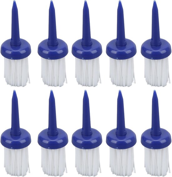 Golf Tees - Golfballhouders - Meer Afstand - Lage Wrijving - 10 stuks - Blauw en wit van GOLF — afbeelding 4