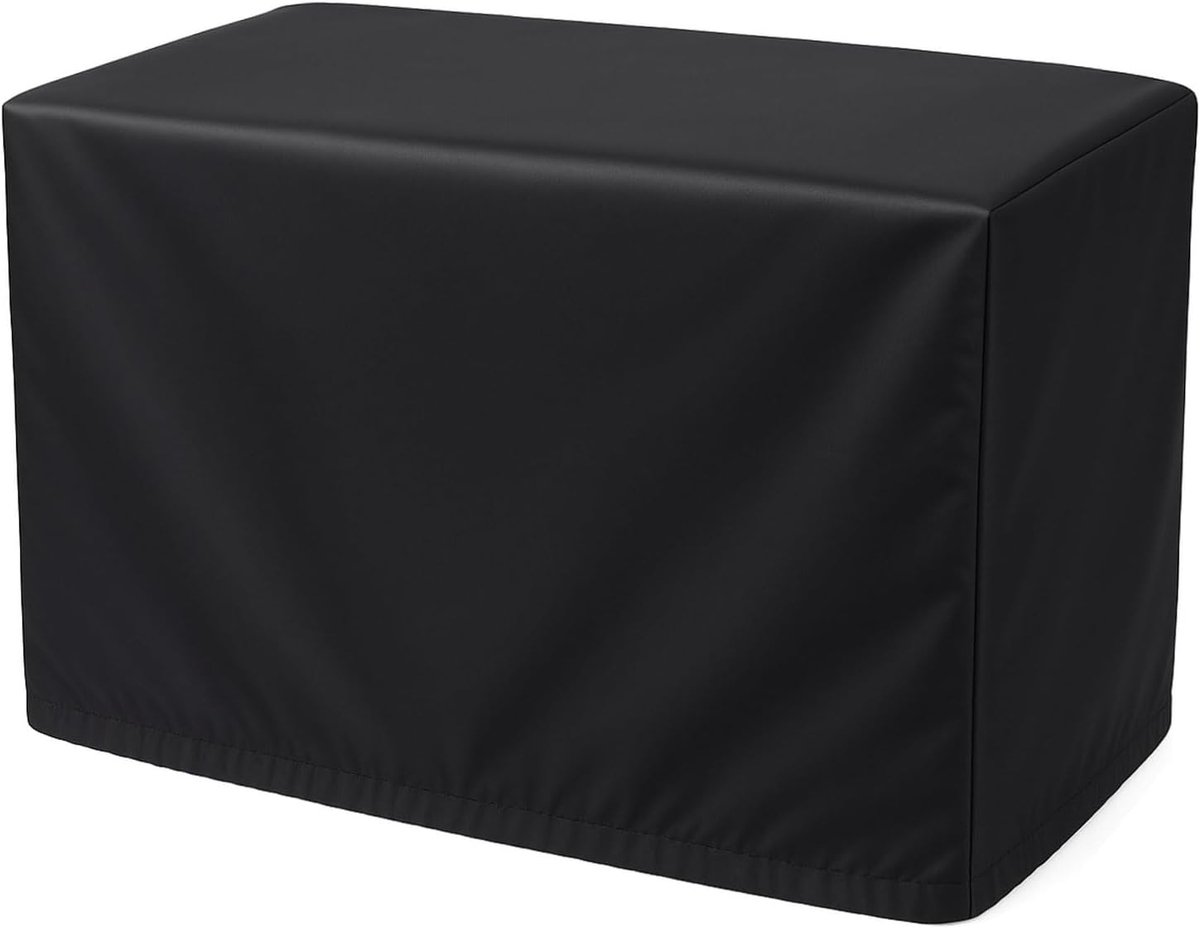 SnelShoppen - Outdoor Airconditioning Cover Zwart 420D Oxford Stof Waterdicht Stofdicht Sneeuwdicht Universele Zonbescherming 96 x 40 x 70 cm