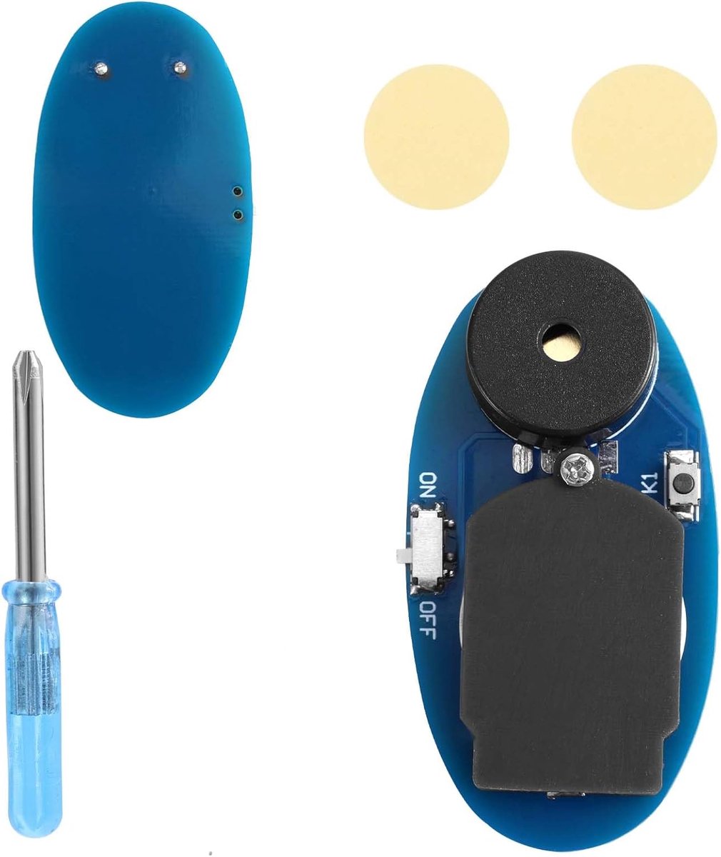 SnelShoppen - Verborgen Cricket Geluid Maker met 16 Geluiden, Grappige Joke Set voor Kantoor, School, Feest en Thuis, Inclusief Batterij en Accessoire