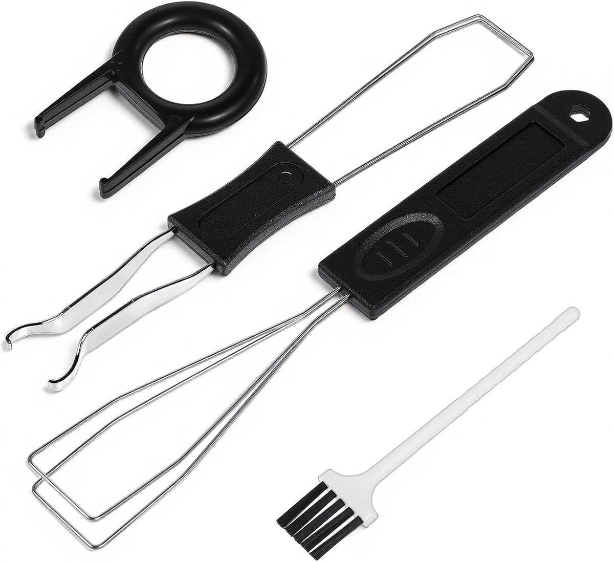 Xinjoduz 4pcs Keycap Puller, Switch Puller Set, Universal Cleaning Tools, Cleaning Brushes, Keycap Remover, Mechanical - ShopVlot