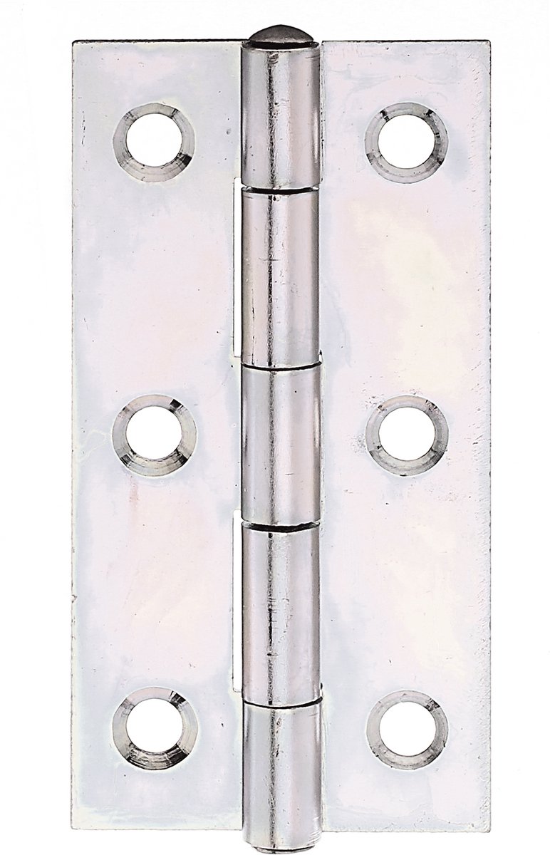 Alberts 849979 scharnier | smal | sendzimir verzinkt | 70 x 35,4 mm | set van 20