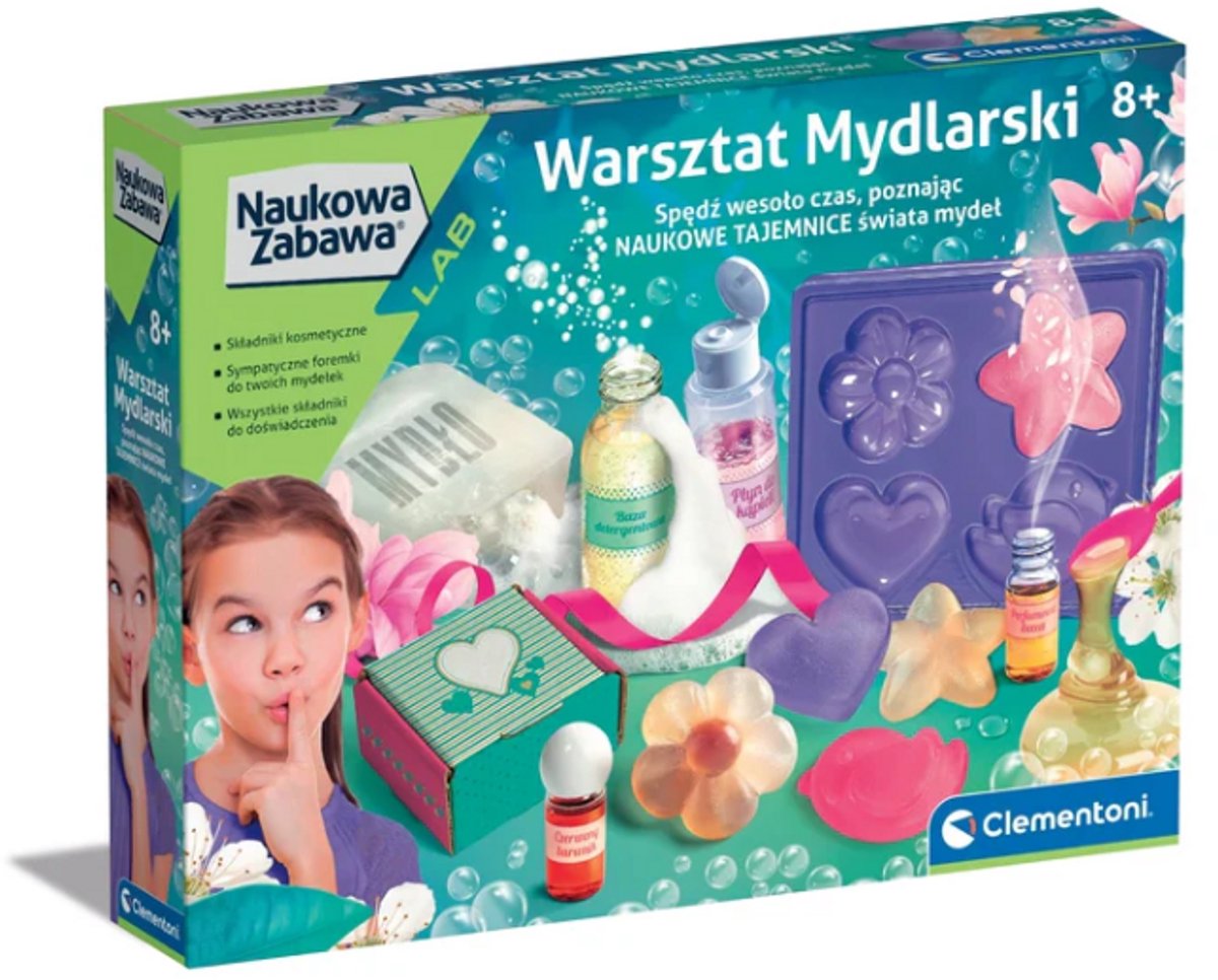 Science & Play Zeepworkshopset Poolse taal Clementoni 50888 - UNI