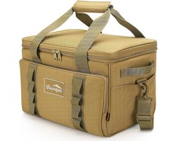 SnelShoppen - Youngoa 30L koeltas, grote waterdichte geïsoleerde koelbox, zachte comfortabele koelbox, lekvrije thermische picknickzakken voor feest,