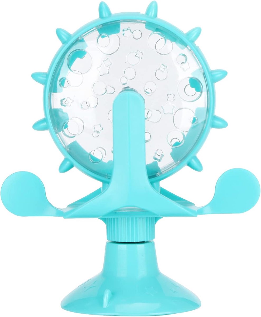 SnelShoppen - HEEPDD Kattenvoer Levensmiddelen Speelgoed, Windmolen Behandeling Verspreiding Interactieve Puzzel voor Kitten en Puppy, Trage Voeding m